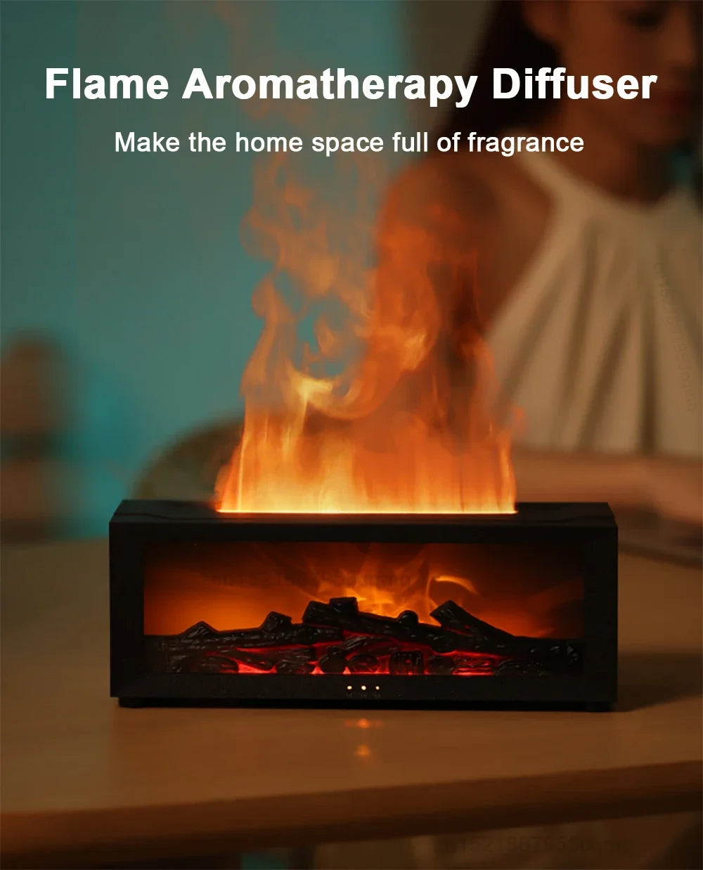 Mini Flame Aroma Humidifier