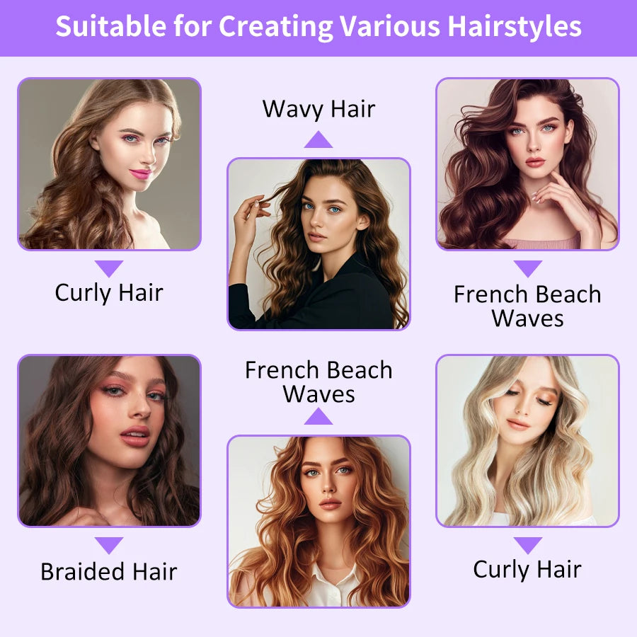 Effortless Full-Automatic Hair Curler: Soft Waves, Hair-Safe Design