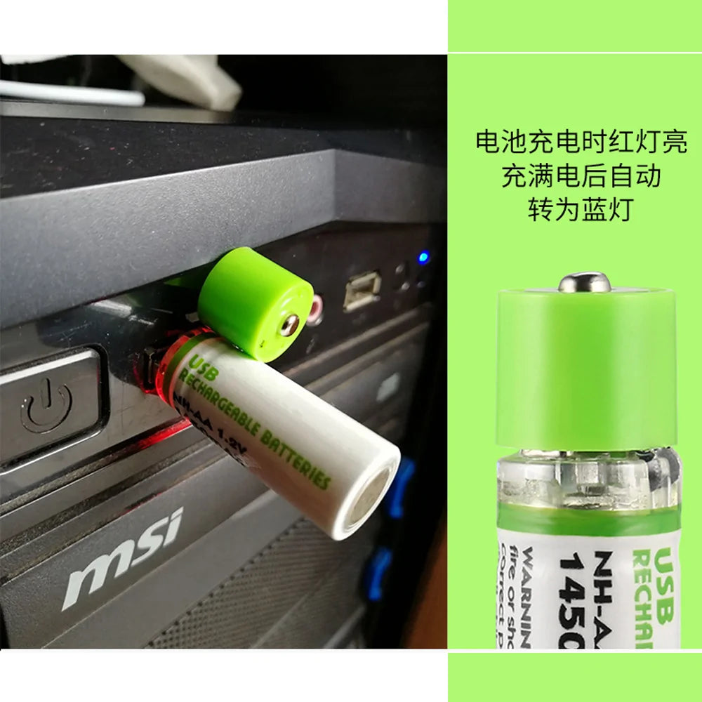 USB Rechargeable AA Battery