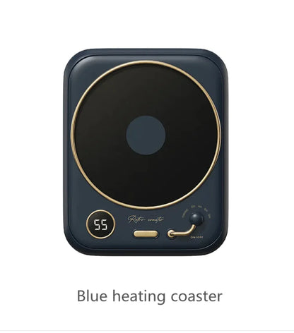 Heating Temperature-Controlled Winter Drink Coaster